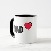 ティーマグカップ – 父 マグカップ (正面左)