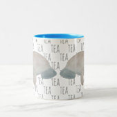 ティーマリン哺乳類水カラーマザーベビーマナティー ツートーンマグカップ (中央)