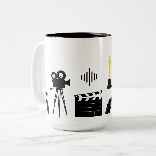 ティーマ高品質グ ツートーンマグカップ (正面左)