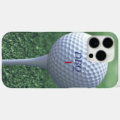 ティーモノグラムゴルファーの電話ケモダンースにゴルフボール Case-Mate iPhoneケース (裏面 (横))