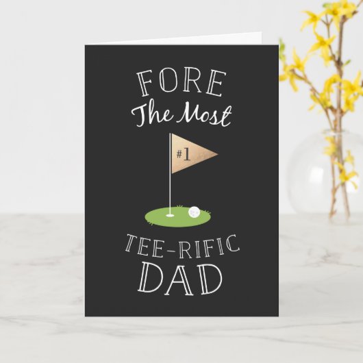 ティーライフィック父の日 カード (黄色い花)