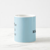 ティーラバーおもしろい先生ユーモアノベルティスタフム コーヒーマグカップ (中央)
