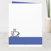 ティーラバーズラージブルー誕生日 カード (裏面)