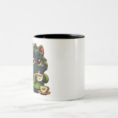 ティーラブ妖精の猫 ツートーンマグカップ (中央)