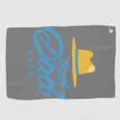 ティーリフィックギフトアイディア最高の:パパゴルフタオル ゴルフタオル (横)