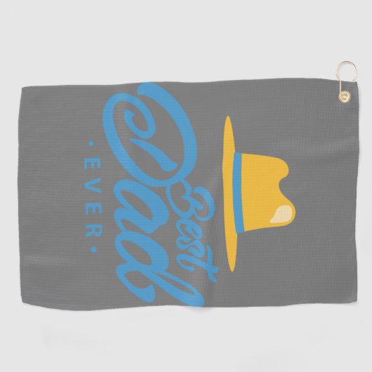 ティーリフィックギフトアイディア最高の:パパゴルフタオル ゴルフタオル (横)