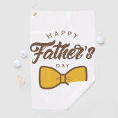 ティーリフィックギフトアイディア：ハッピーファーザーズデイゴルフタオル ゴルフタオル (インサイチュ)