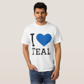ティールが好き Tシャツ (正面フル)