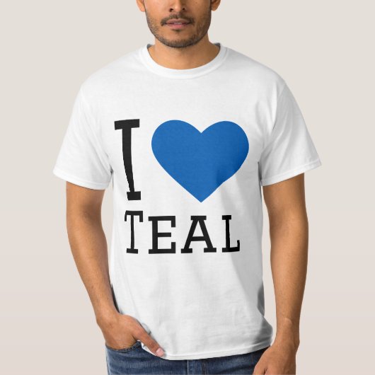 ティールが好き Tシャツ (正面)