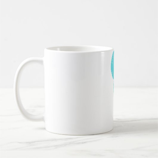 ティールの鷹の鳥とも月 コーヒーマグカップ (左)