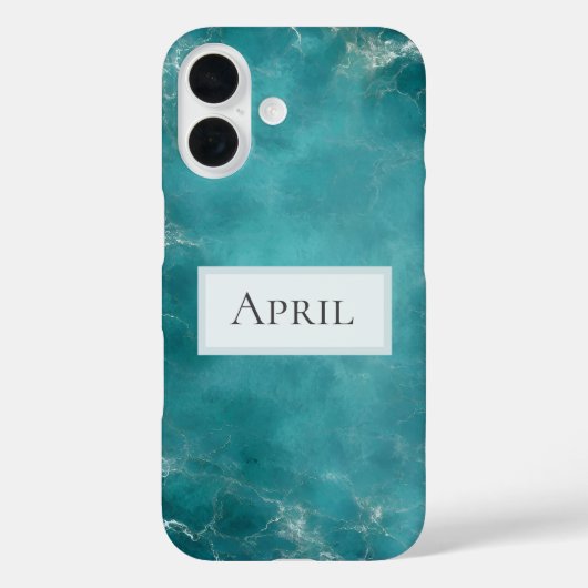 ティールオーシャン Case-Mate iPhoneケース (裏面)