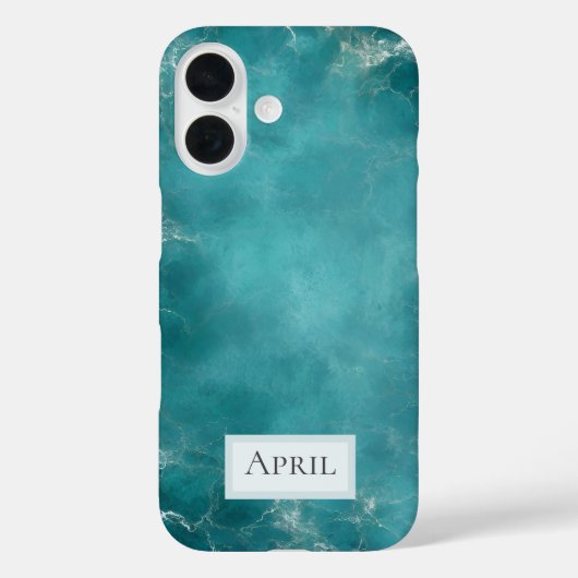 ティールオーシャン Case-Mate iPhoneケース (裏面)