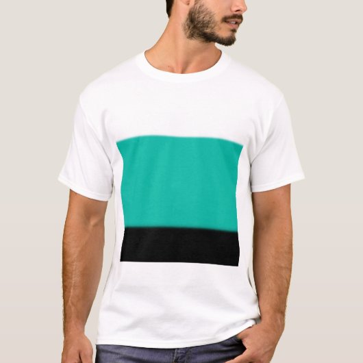 ティールグラデーション Tシャツ (正面)