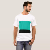 ティールグラデーション Tシャツ (正面フル)