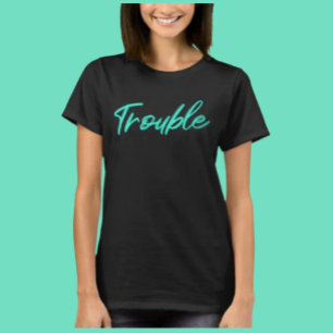 ティールスクリプトトラブルティー - 軟らかなカオスエネルギー Tシャツ
