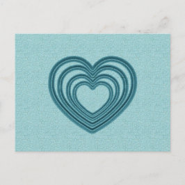 ティールハートリップル ポストカード