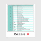 ティールブルー | Microsoft Excel Windowsショートカット鍵 シール (シート)