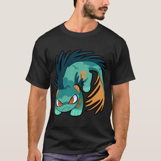 ティールベタ Tシャツ (正面)