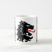 ティールポピュレースバッジコーヒーマグ コーヒーマグカップ (中央)