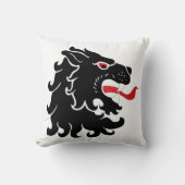 ティールポピュレースバッジ王国 クッション (正面)