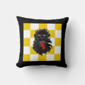 ティールポピュレースバッジ王国 クッション (正面)