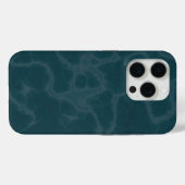 ティールマーブル Case-Mate iPhoneケース (裏面 (横))