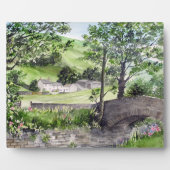 ティールミア近くのファームハウス、湖地区、イングランド フォトプラーク (正面)