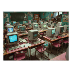 ティールレトロコンピューターラボ教室 ポスター