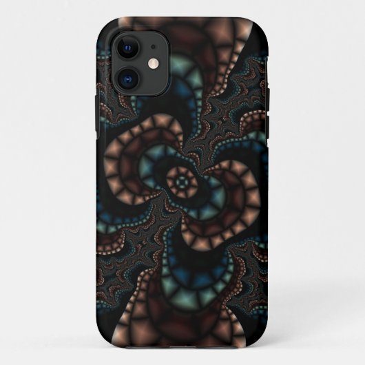ティールローズ iPhone ケース Case-Mate iPhoneケース (裏面)