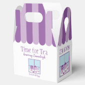 ティールームパーティーフェイバーボックス フェイバーボックス (オープン)