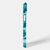 ティール カモフラージュ オリジナル Case-Mate iPhoneケース (裏面 / 右)