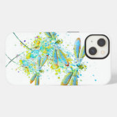 ティール・トンボ・スプラッター iPhoneケース (裏面横)