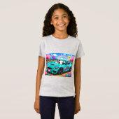 ティール ドリーム レーサー Tシャツ (正面フル)