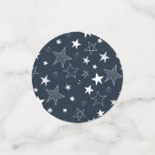 ティール |小パーソナライズされた化の誕生日パーティー コンフェッティ (スモール正面)