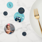 ティール |小パーソナライズされた化の誕生日パーティー コンフェッティ (グループ)