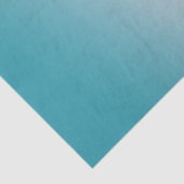 ティール（緑がかった色）および白い勾配 薄葉紙 (詳細)