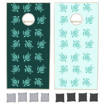 ティール（緑がかった色）お洒落ウミガメのパタ航海のーンパーティー