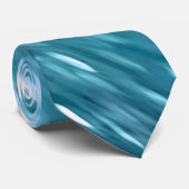 ティール(緑がかった色)きらめく ネクタイ (ロール)