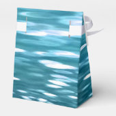 ティール（緑がかった色）きらめく フェイバーボックス (裏面サイド)