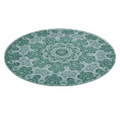 ティール(緑がかった色)で焦らすこと カッティングボード (角)