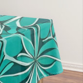 ティール(緑がかった色)とグリーン離れ テーブルクロス (インサイチュ)