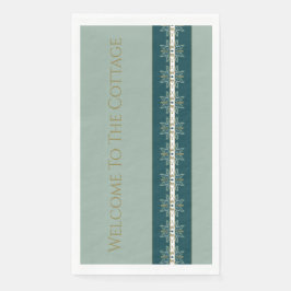 ティール（緑がかった色）とソフトグリーン