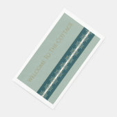 ティール（緑がかった色）とソフトグリーン (コーナー)