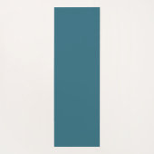 ティール（緑がかった色）とターコイズ曼荼羅 ヨガマット (裏面)