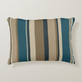 ティール（緑がかった色）とトゥーペサークル アクセントクッション