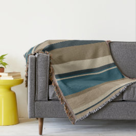 ティール（緑がかった色）とトゥーペサークル スローブランケット