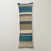 ティール（緑がかった色）とトゥーペサークル ボディピロー (裏面 (縦))