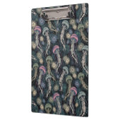 ティール（緑がかった色）とピンクのEtherealクラゲとAnemones クリップボード (左)