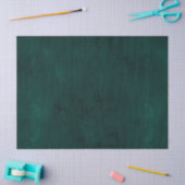 ティール(緑がかった色)と金ゴールドレオパード系デザイン2ティッシュペーパー 薄葉紙 (クラフト)