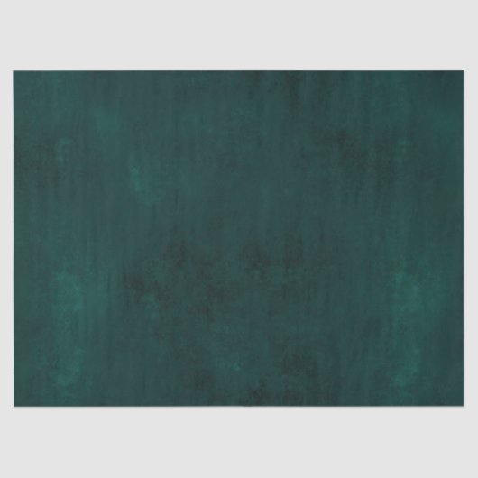 ティール(緑がかった色)と金ゴールドレオパード系デザイン2ティッシュペーパー 薄葉紙 (正面)